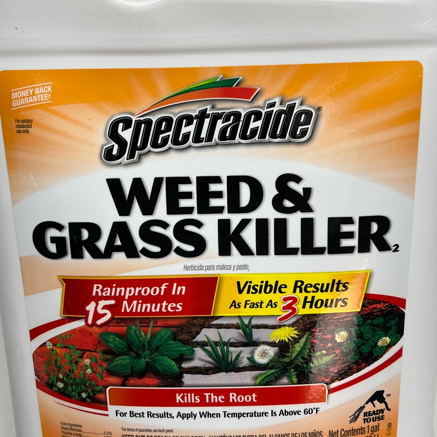 SPECTRACIDE Weed & Grass Killer Concentrate Kills The Root 1 Gal
