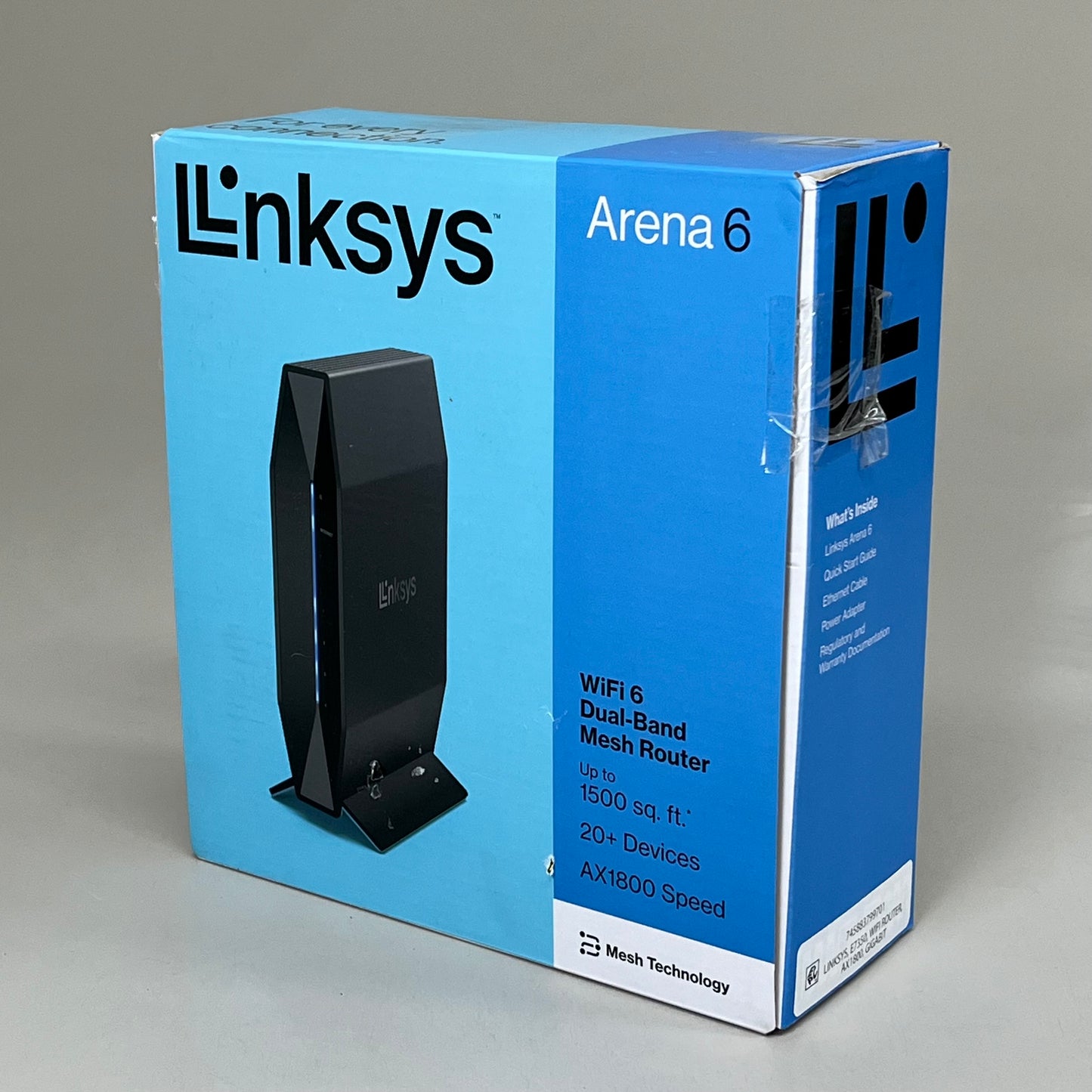 LINKSYS AX1800 Wi-Fi 6 Router Home Networking Dual Band