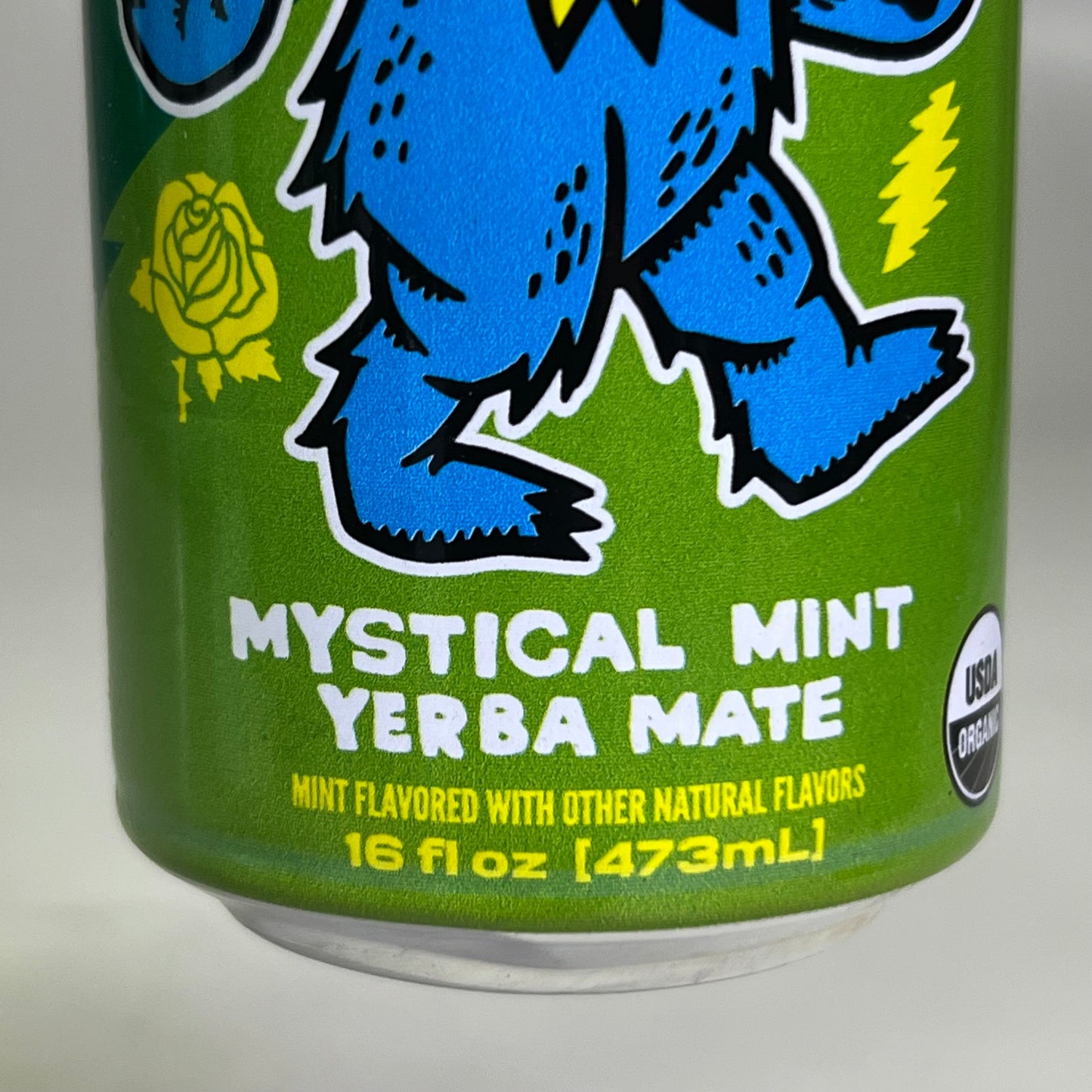 ZA@ WEIRD YERBA (12 PACK) Mystical Mint Yerba Mate 16 fl oz (New) C