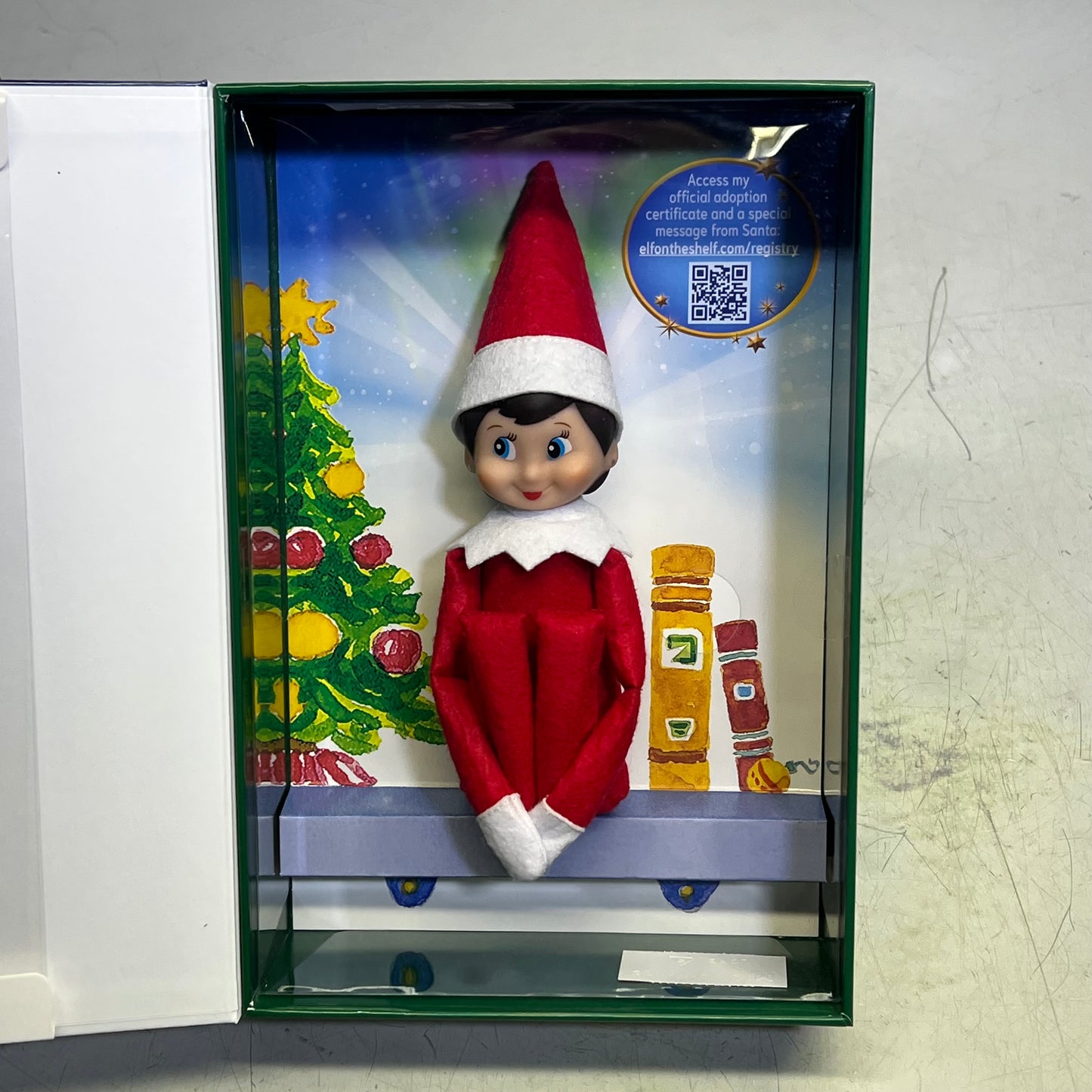SANTAVERSE The Elf On The Shelf Doll & Hardback Book A Christmas Tradition