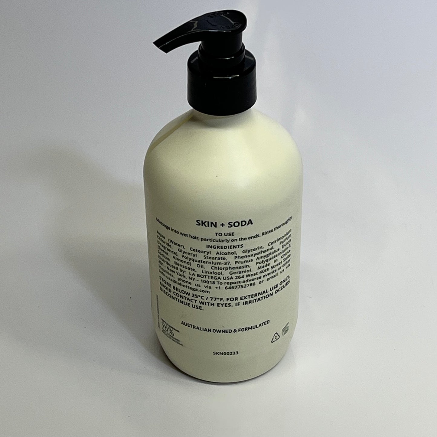 SKIN & SODA (2 PACK) Revival Conditioner 500mL 16.9 fl oz White