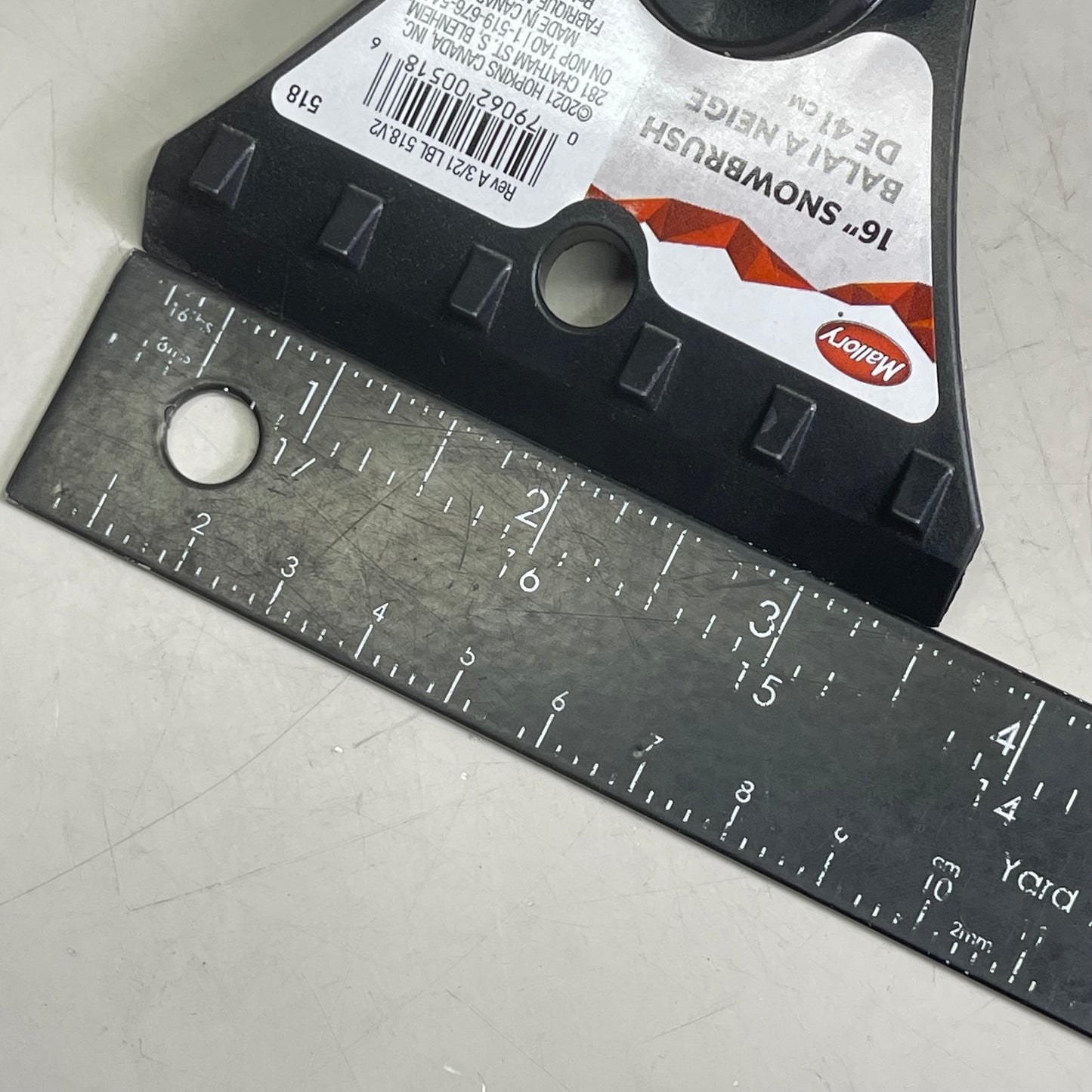 MALLORY (2-PACK) SnoWEEvel Snowbrush 16" Blue & Yellow S18-518