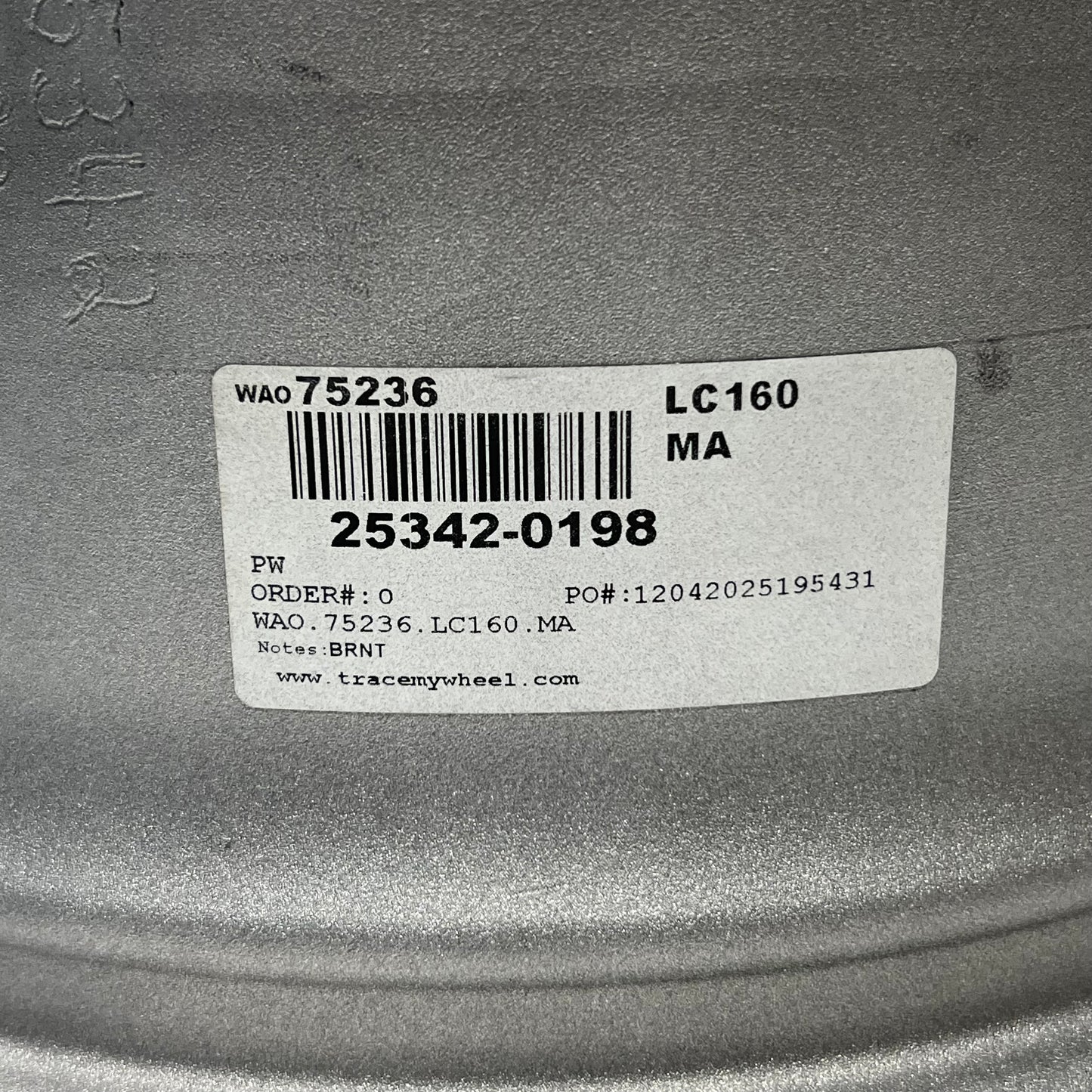 BLACKBURN 2020 Toyota Corolla 18" OEM Wheel Rim 25342-0198