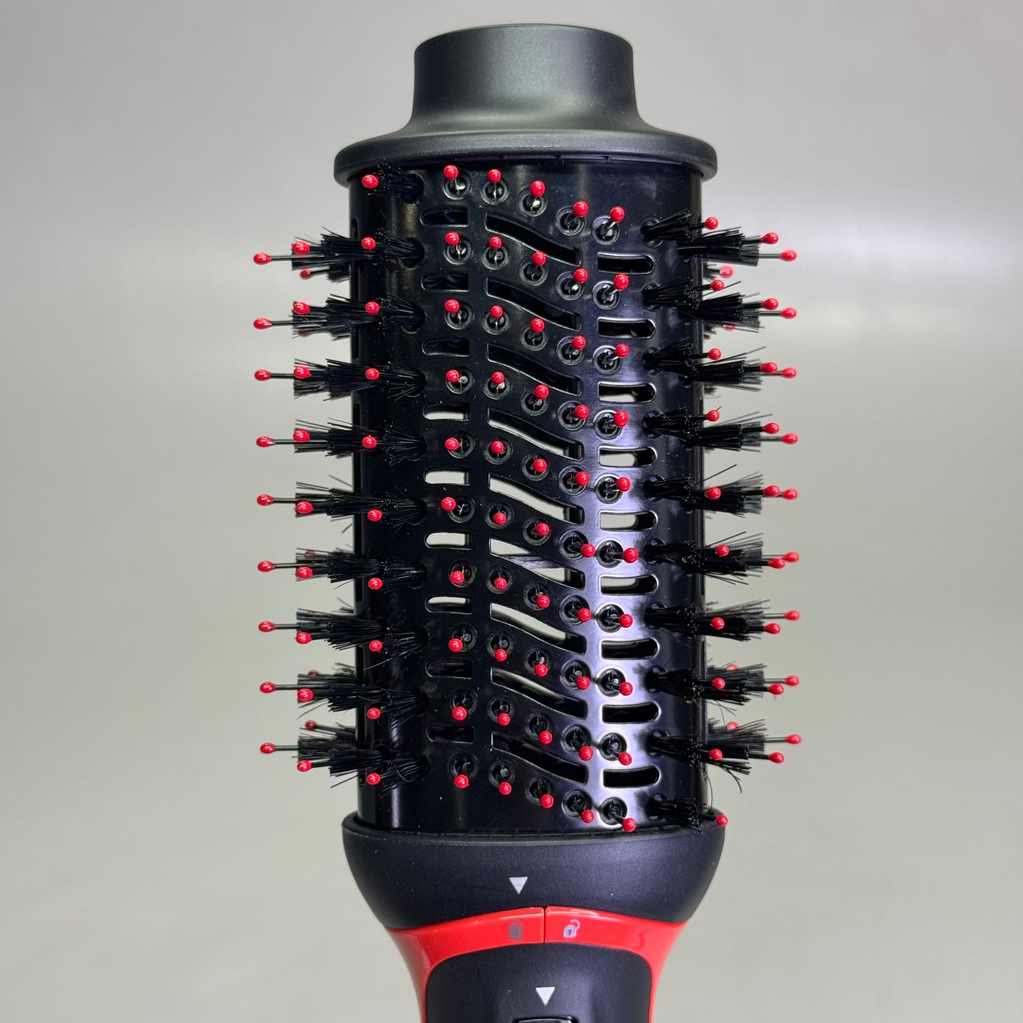 ZA@ REVLON One-Step Plus Hair Dryer and Volumizer 12.5"L, Red & Black RVDR5298 A