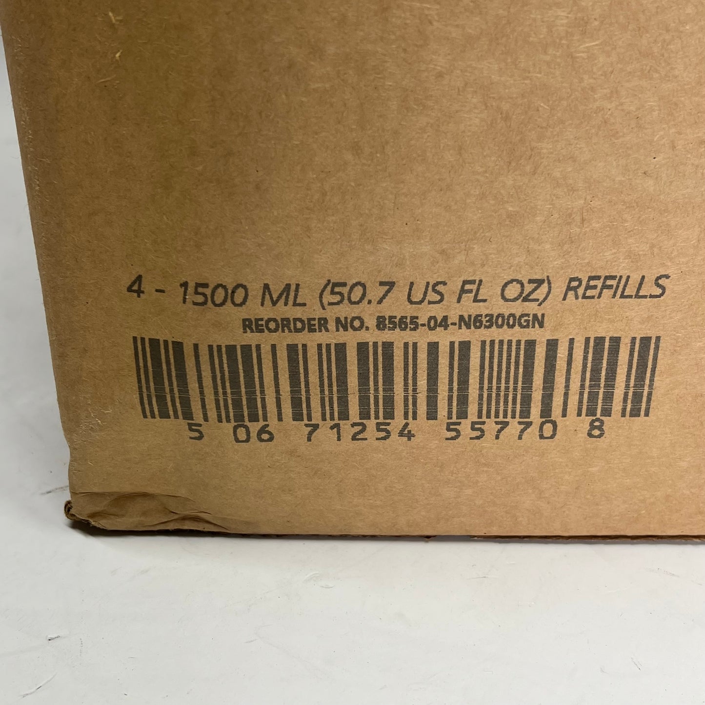SLOAN  (4 PACK) Esd-325 Green Certified Foam Soap 1.5L Bottles Clear 03460004
