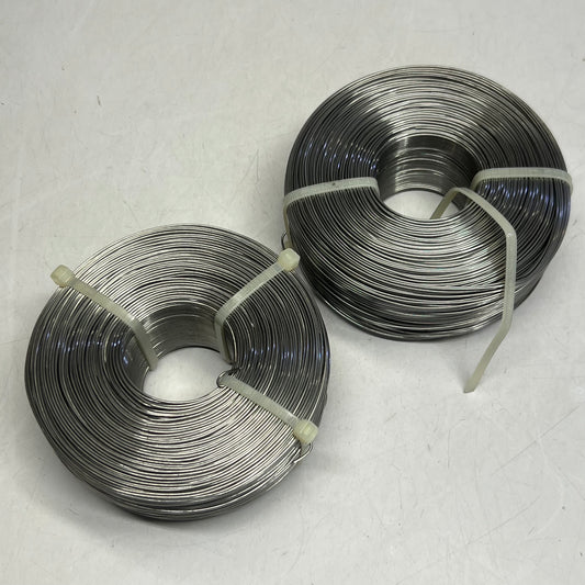 PREMIER (2 PACK) Stainless Steel Lashing Wire Sz 0.045" Dia 1200 ft PT-LW-045-430-C1200