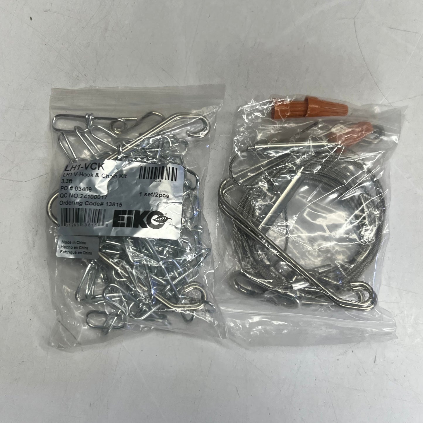 EIKO 90 Watt Linear High Bay LED Light 26.6" x 11.8" x 4.1" White LHS1-PS90-8FCCT-HDIM-VCK