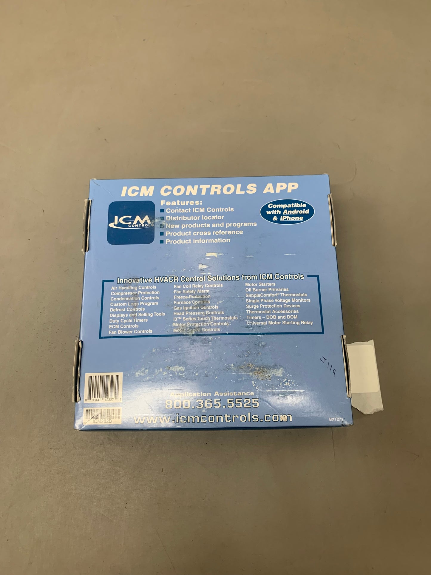 ICM CONTROLS Furnace Fixed Speed Control Module Green 2882B