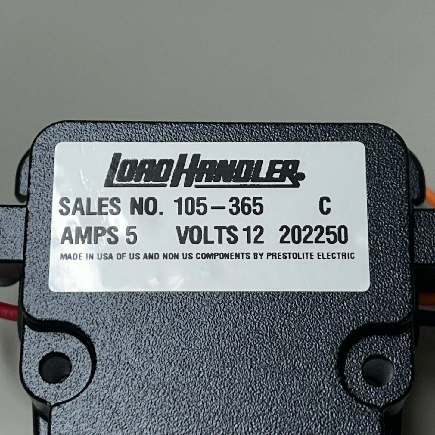 LORD HANDLER 12 Volt Voltage Regulator 105-365 (New)