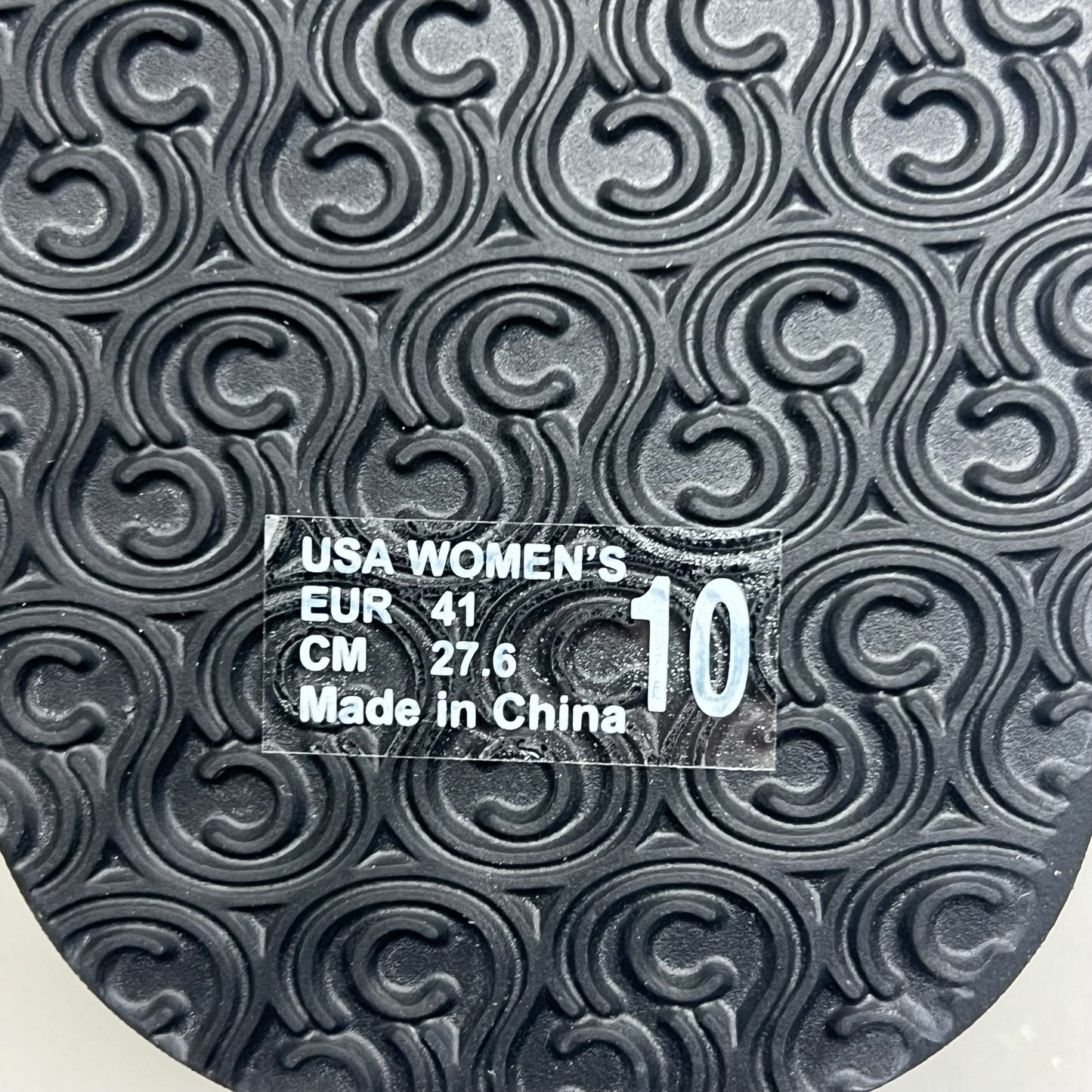 COBIAN Nia's Bounce 2 Synthetic Leather Women's Sz 10, EU 41 Black NIA25-001-10