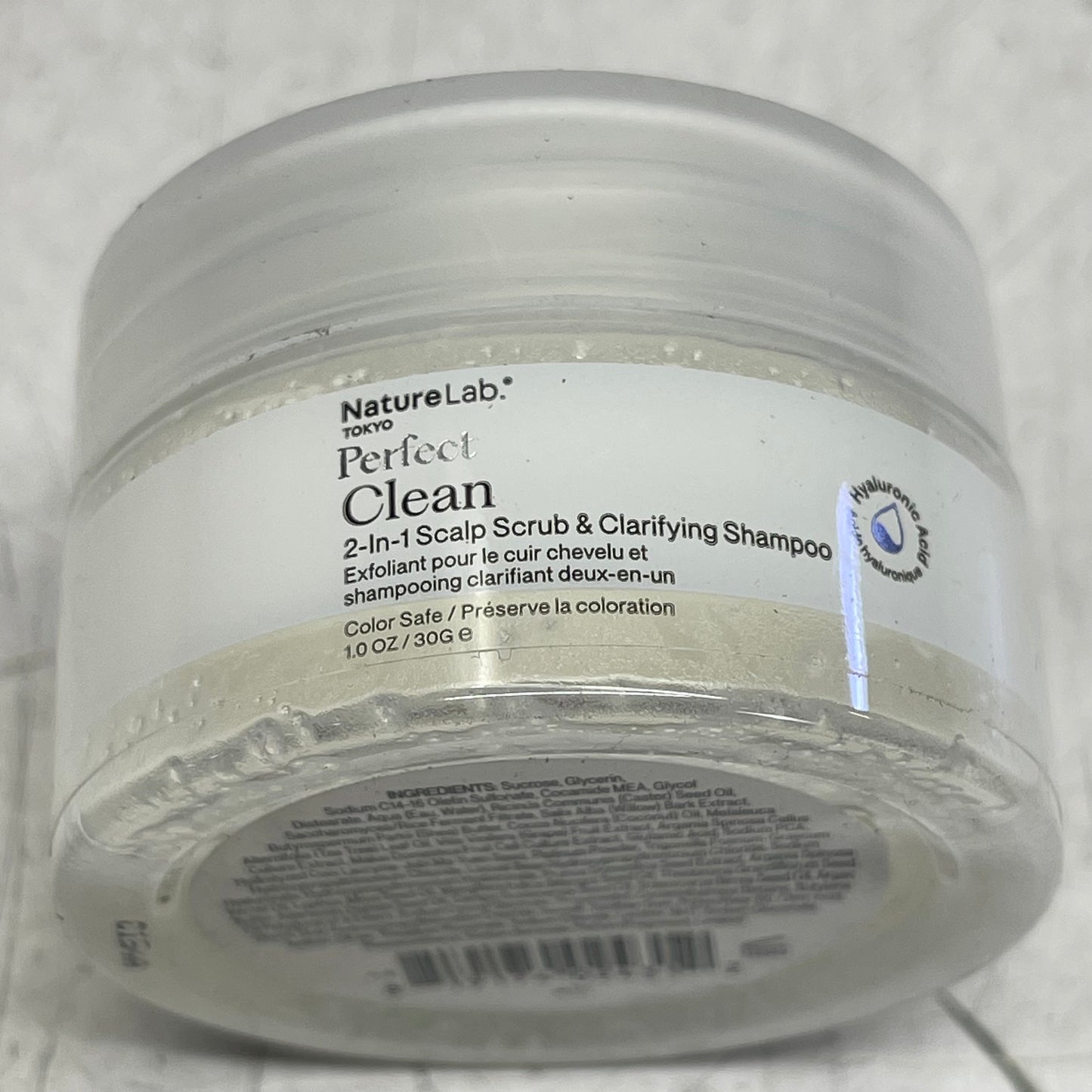 NATURELAB TOKYO (6-PACK) Perfect Clean 2 in 1 Scalp Scrub & Clarifying Shampoo 1 oz per Bottle