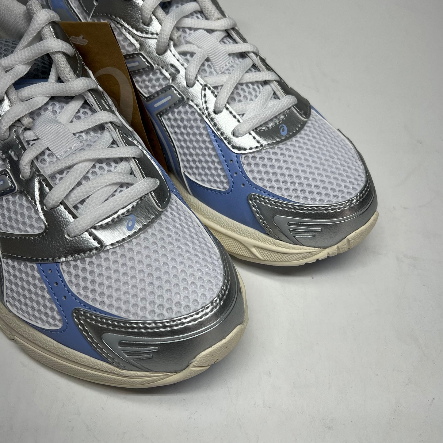 ASICS Gel-1130 Athletic Mesh Sneaker M Sz 6 W Sz 7.5 White / Light Sapphire