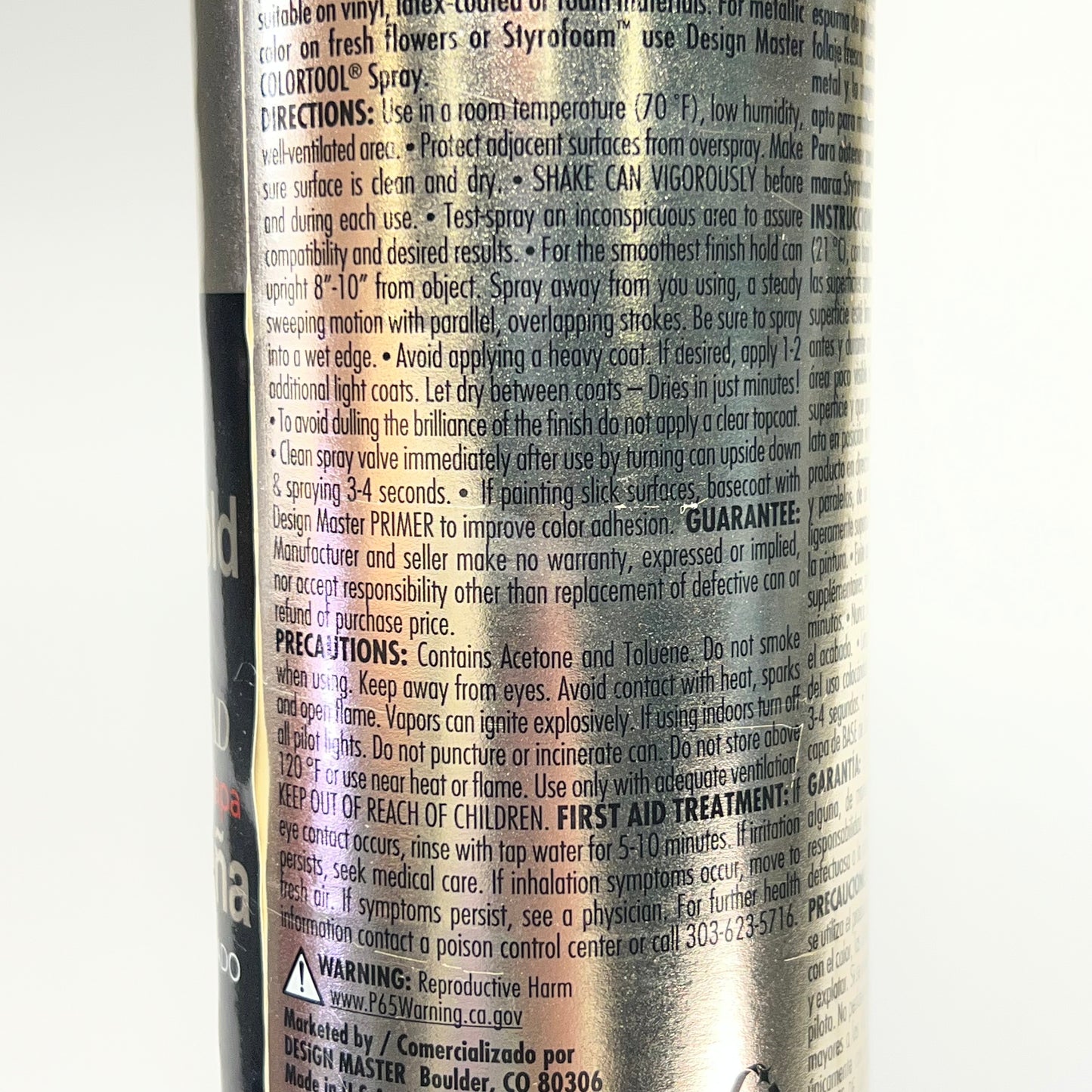 DESIGN MASTER (2 PACK) Premium Metals Metallic Finish 11oz Champagne Gold 242