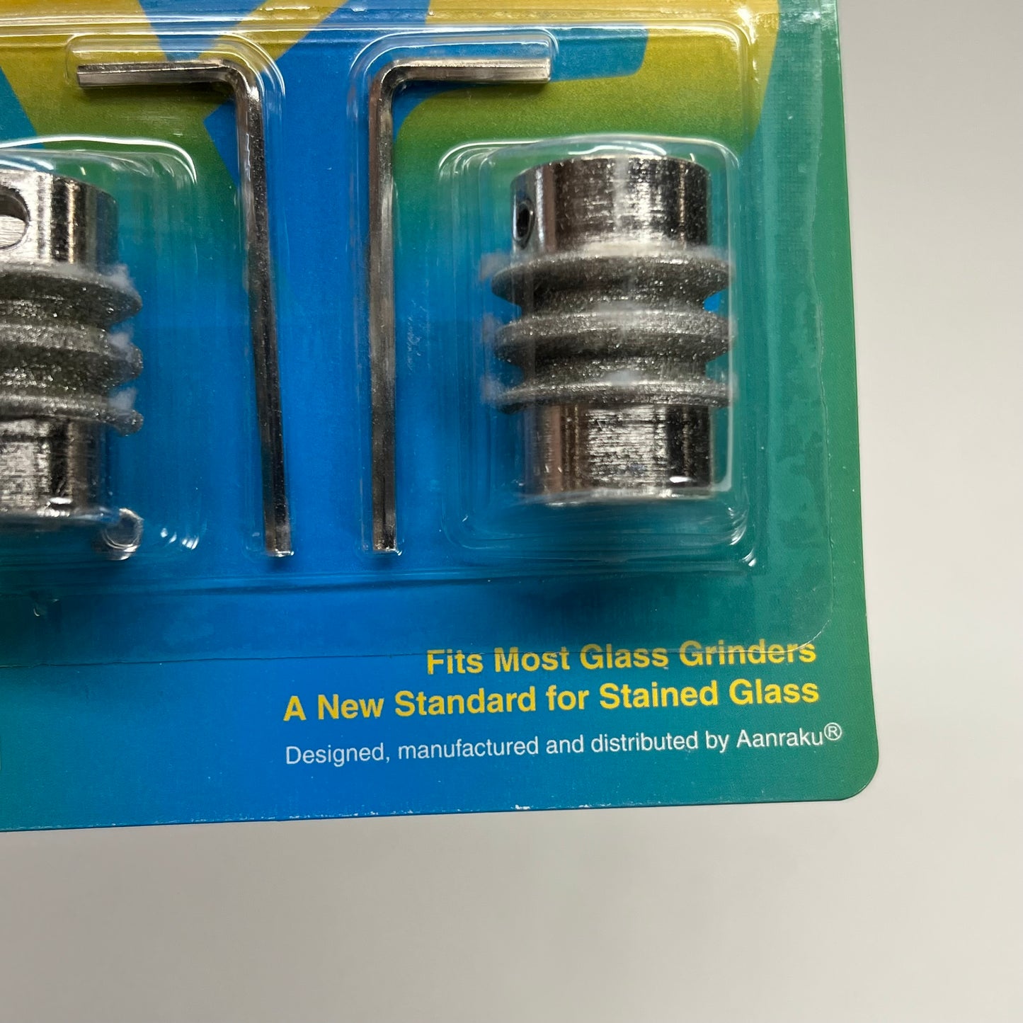 AANRAKU (SET OF 2)Twofers Ripple Bits Diamond Coating Double Plated 100/120 Grit