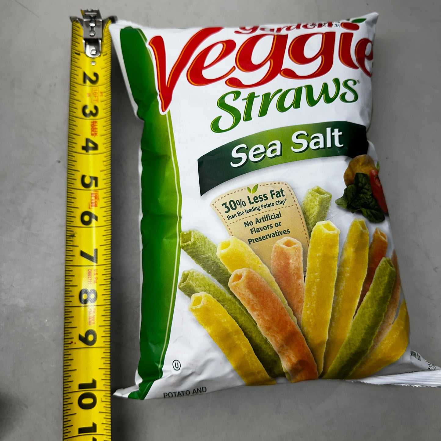 ZA@ SENSIBLE PORTIONS 9 PK! Garden Veggie Straws 5oz Bags BB 08/24 F