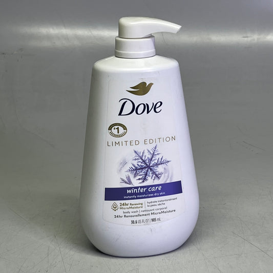 DOVE Limited Edition Winter Care Liquid Body Wash with pump 30.6 fl. oz.