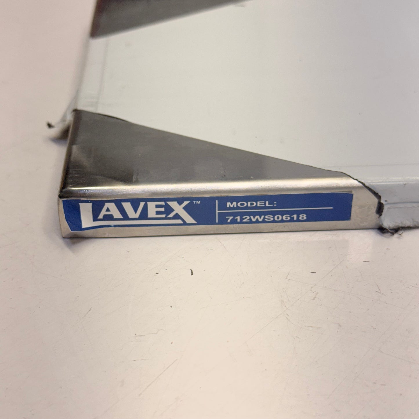 LAVEX 430 Stainless Steel Wall-Mount Shelf 18 GA 6" X 18" 712WS0618 (New-Other)