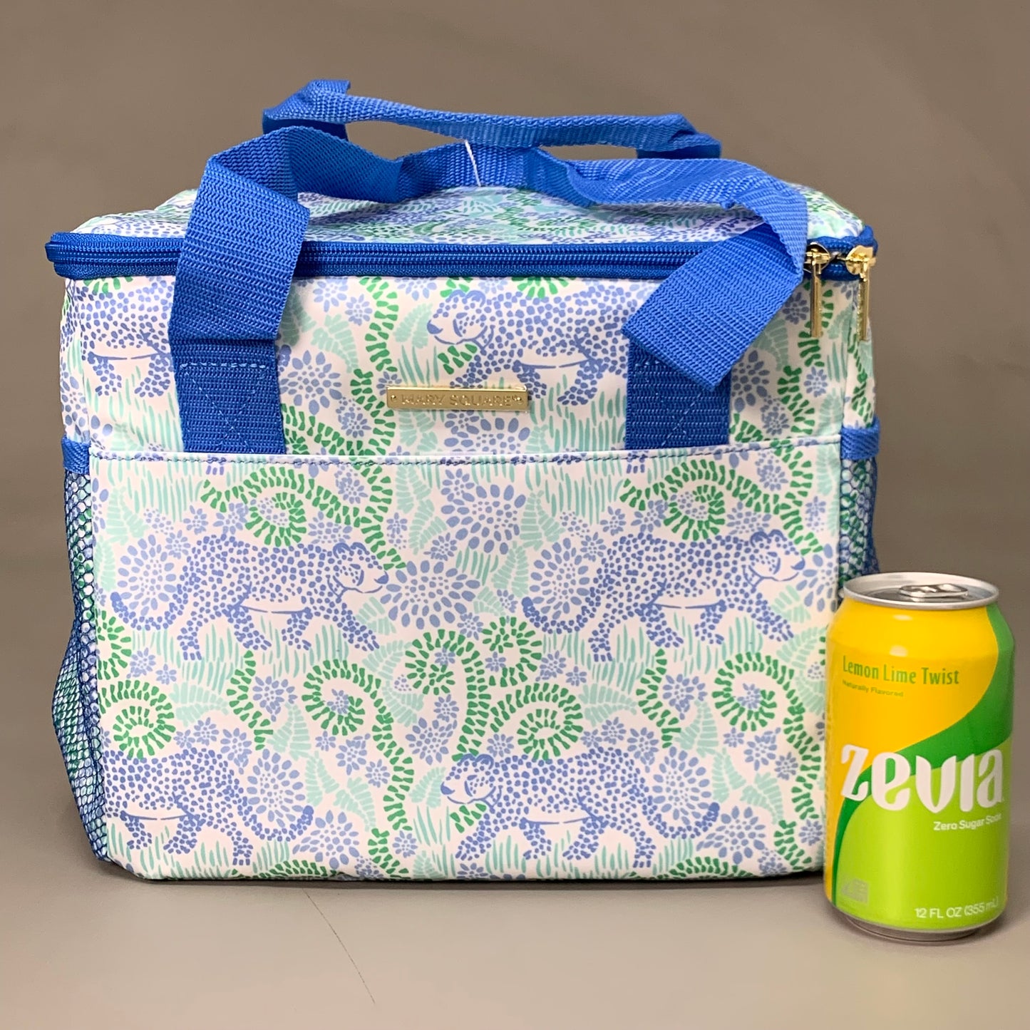 MARY SQUARE Cooler Tote Leak Resistant Insulated Jungle Lounge 43832