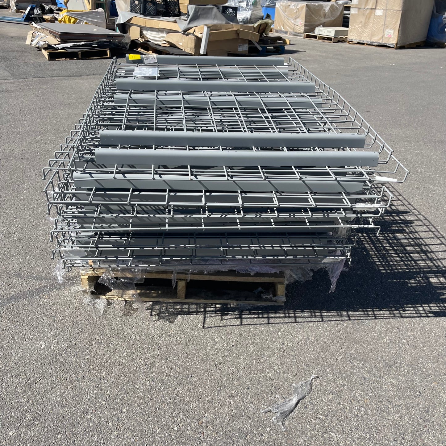Z@ (20 PACK) NASHVILLE WIRE Pallet Rack Welded Wire Decking Light Grey D3652AA3B1 (New)