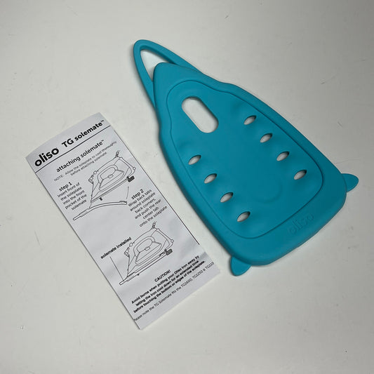 OLISO Tg Heat Resistant Silicone Solemate Soleplate Smart Iron Cover Turquoise