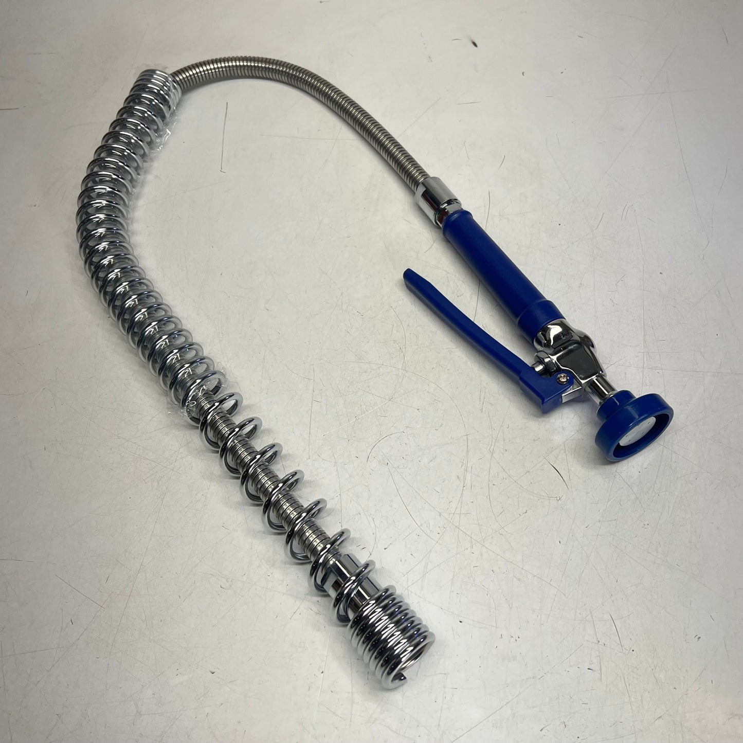 WATERLOO Pre-rinse Faucet Wall Mount  8" 1.15 GPM 44" Hose Chrome 750PRW814