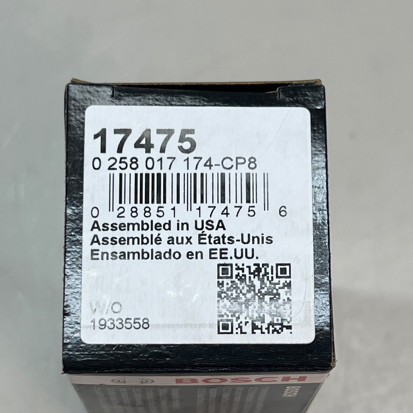 BOSCH Oxygen Sensor Threaded Mounting Man Connector OE Quality 17475