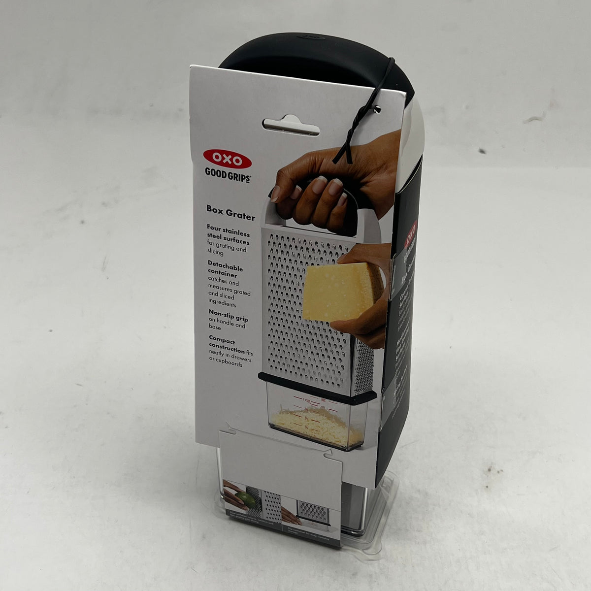 OXO Good Grips Box Grater Stainless Steel W/ Container 12"x12"x5" 1057961