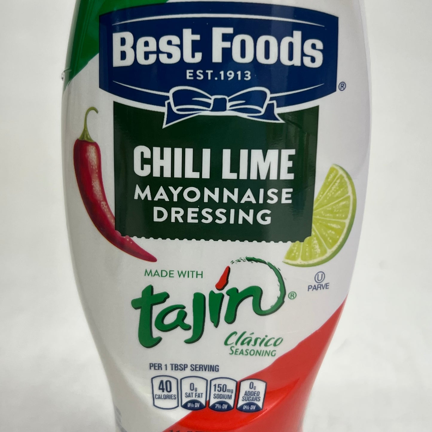 HELLMANN'S (8 PACK) Chili Lime Mayonnaise Dressing Tajin 11.5 fl. oz. BB 05/26 62674869