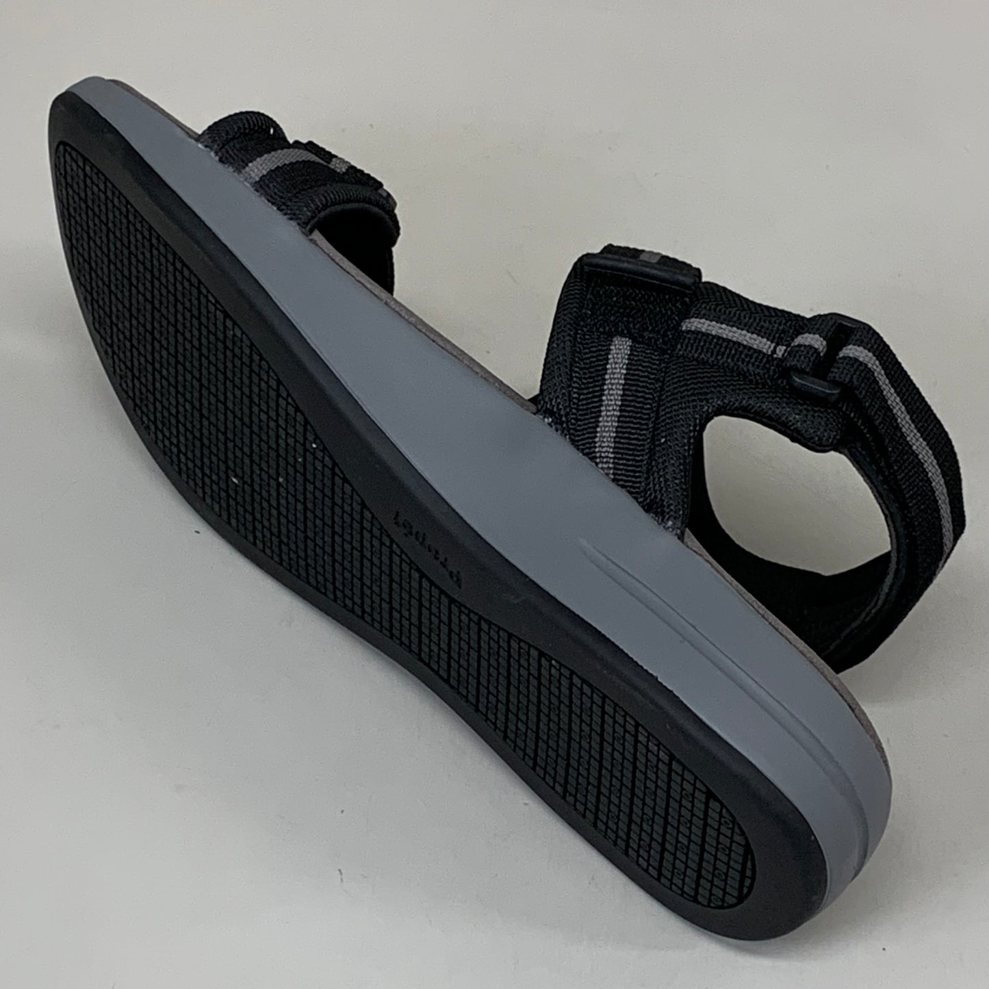 PROPET Eli Comfort Sandals XX(5E) Men's SZ 11 Black/Grey MSV031NBGRE-11