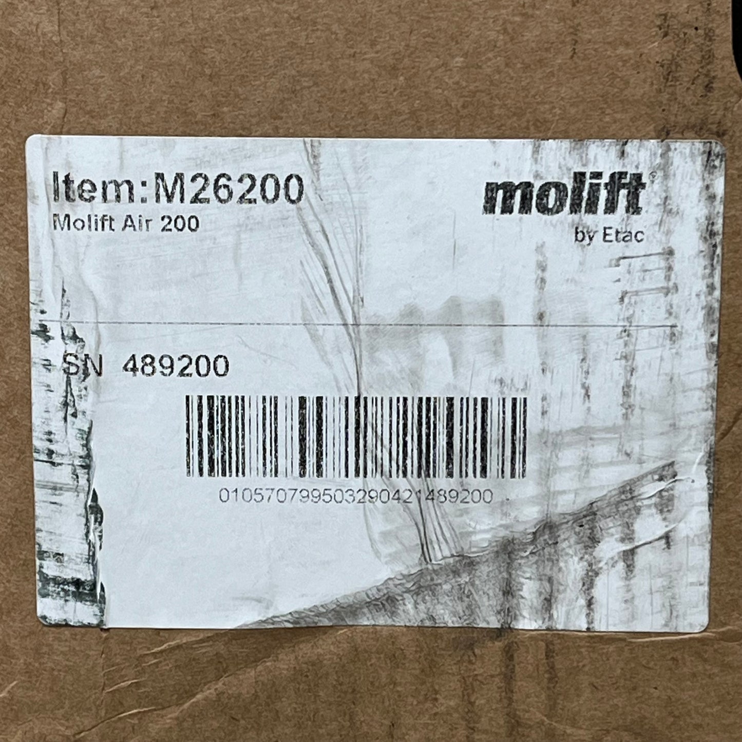 MOLIFT Air 200/350 Ceiling Lift Motor (New) 6 Hour Battery Charge
