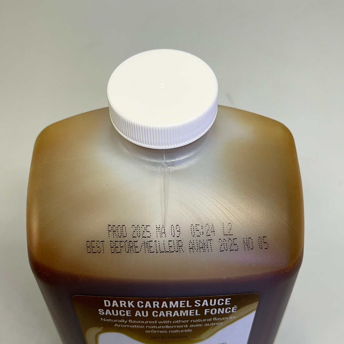 ZA@ STARBUCKS (4 PACK) Dark Caramel Sauce for Beverages 1.89 L BB 11/25 A