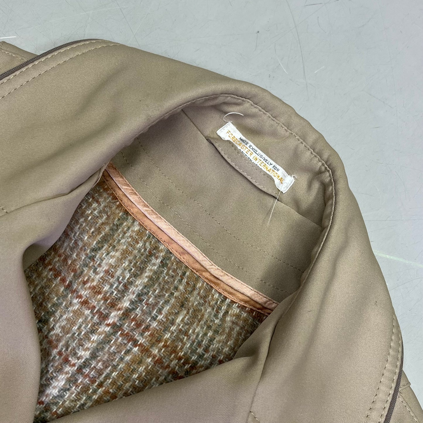 FORECASTER OF BOSTON Zip Out Liner Trench Coat Women's Sz 9/10 Khaki (Used)