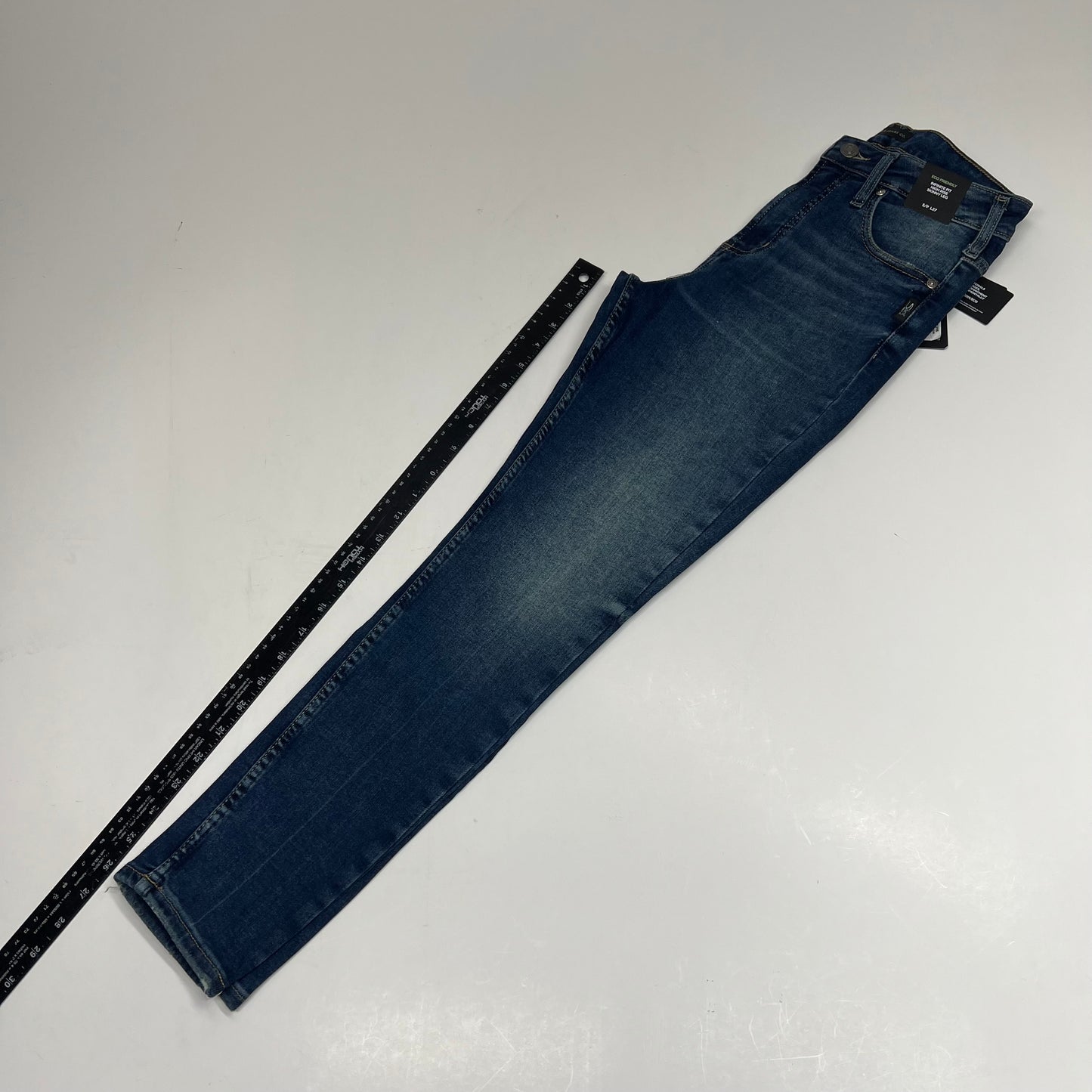 SILVER JEANS CO. Infinite Fit High Rise Skinny Leg Jean Women's Sz S/L27 Indigo