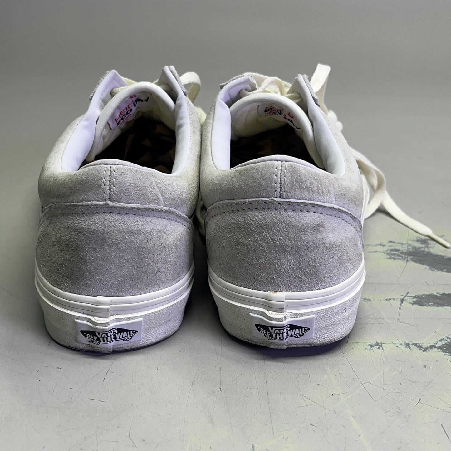 VANS Old Skool Lowpro Suede Sneakers  Men's Sz 11 Off White (Pre-Owned)