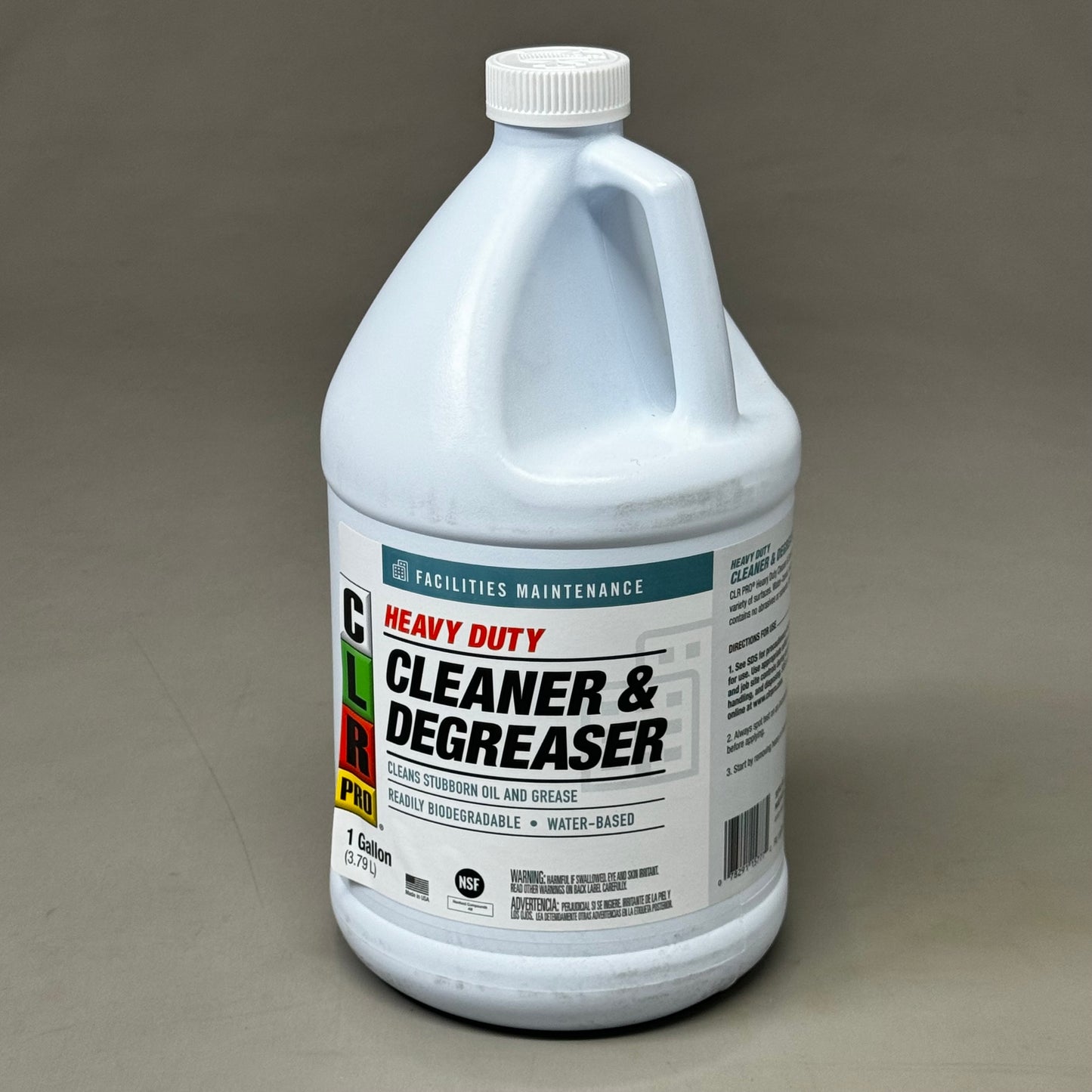 CLR PRO (4 PACK,4 GALLONS TOTAL) Cleaner/Degreaser Water Based 1 gal GFMHDCD1284