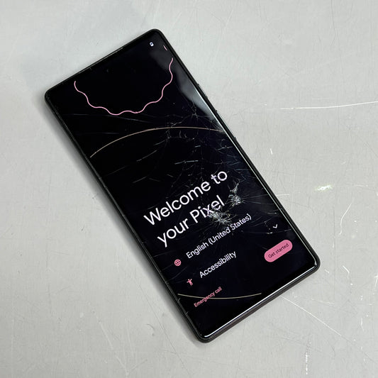 GOOGLE 2021 Pixel 6 Phone 128GB 6.4" Display Black (Pre-Owned )
