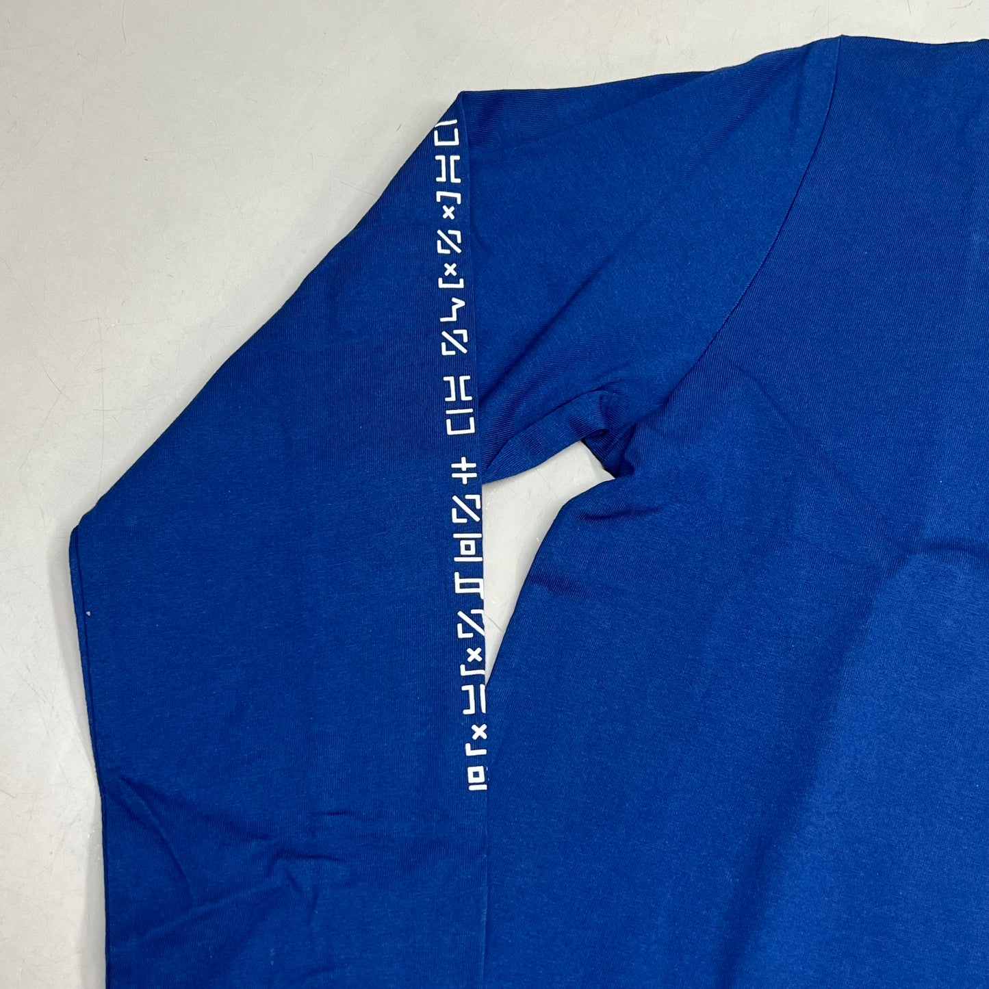 MONSTERCAT Records Long Sleeve T-Shirt Back Cat Comic Print Men's Sz S Blue