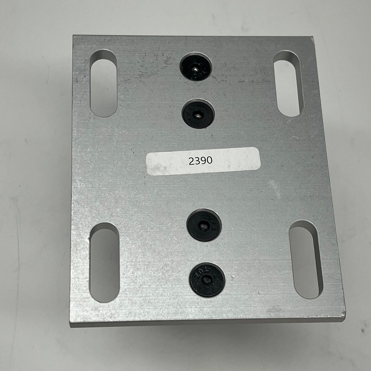 80/20 INC (2 PACK) 15 Series Floor Mount Base Plate Anodized Aluminum 2390