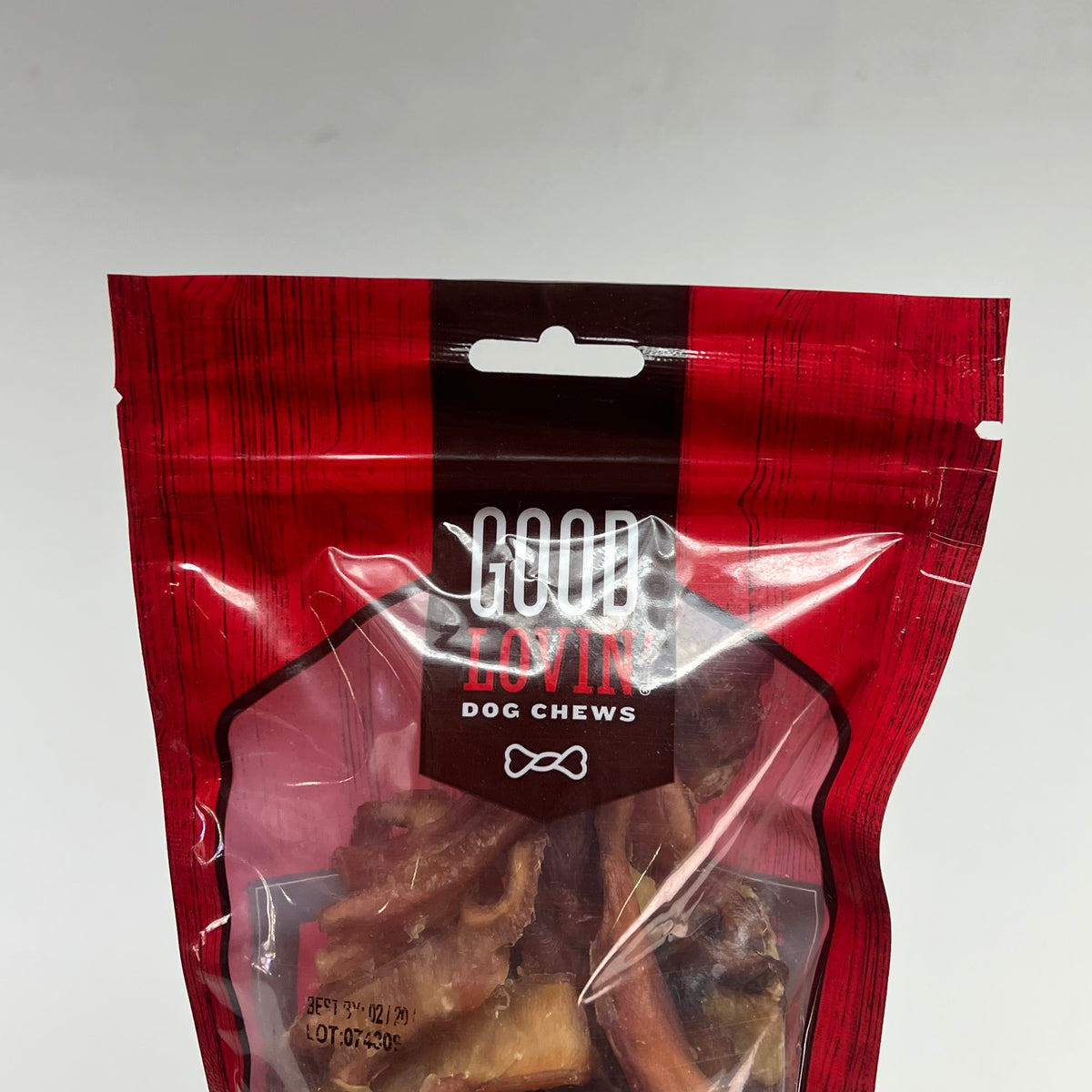 GOOD LOVIN (3 PACK) Dog Chews Traditional Beef Bully Bites Treats 8oz BB 02/27