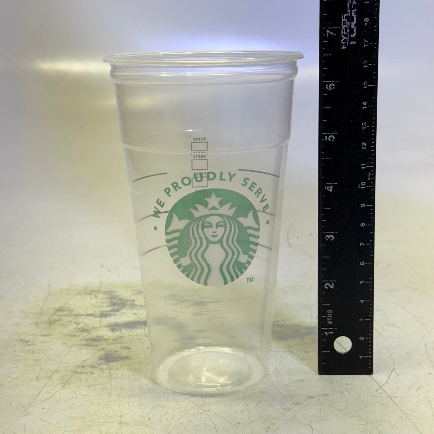 ZA@ PACTIV EVERGREEN (600 PACK) Venti Tasse Glacee 26 oz Natural 11153359