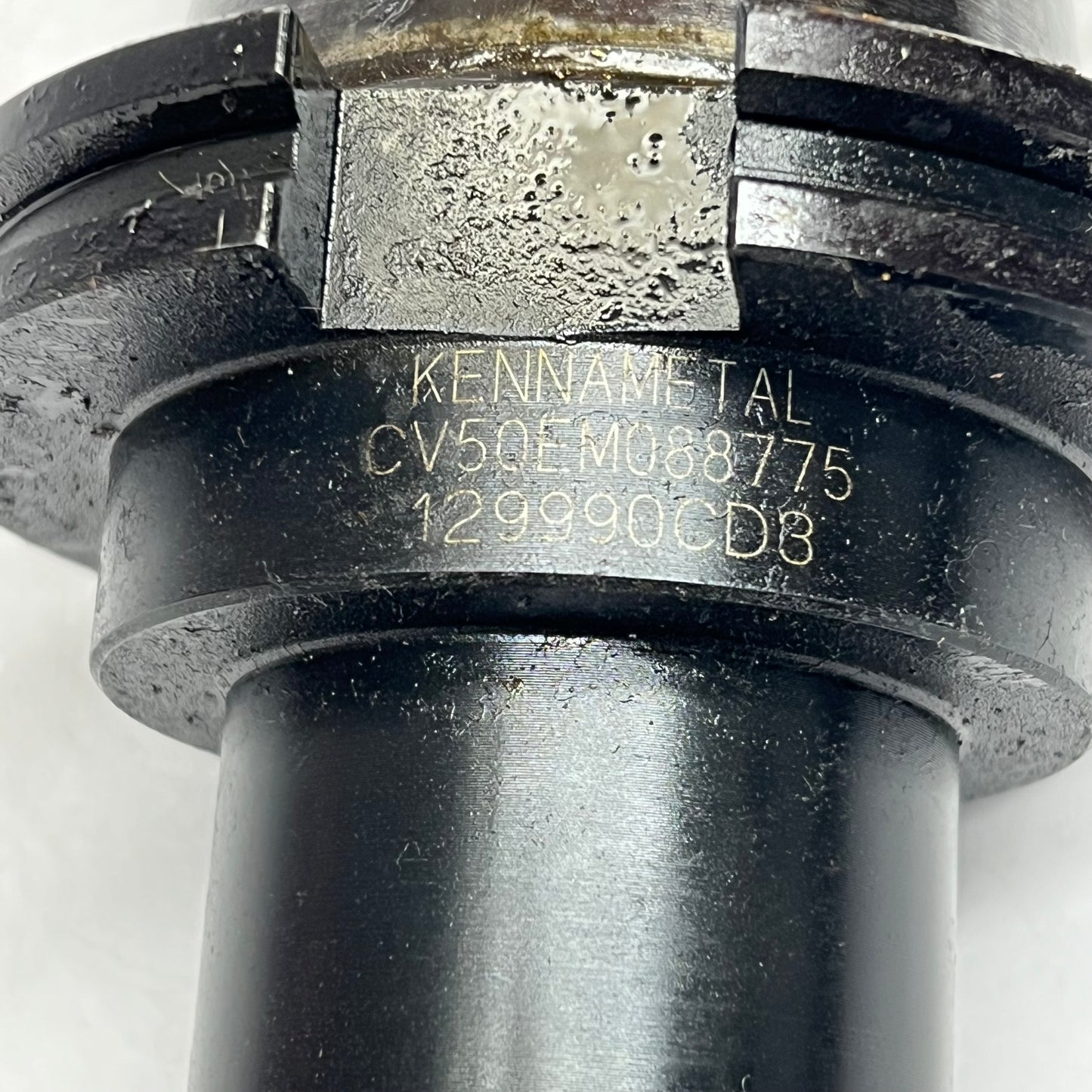 KENNAMETAL Cnc Machine End Milling Holder ~11/16" Bit Hole  CV50EM0887755 (Used)