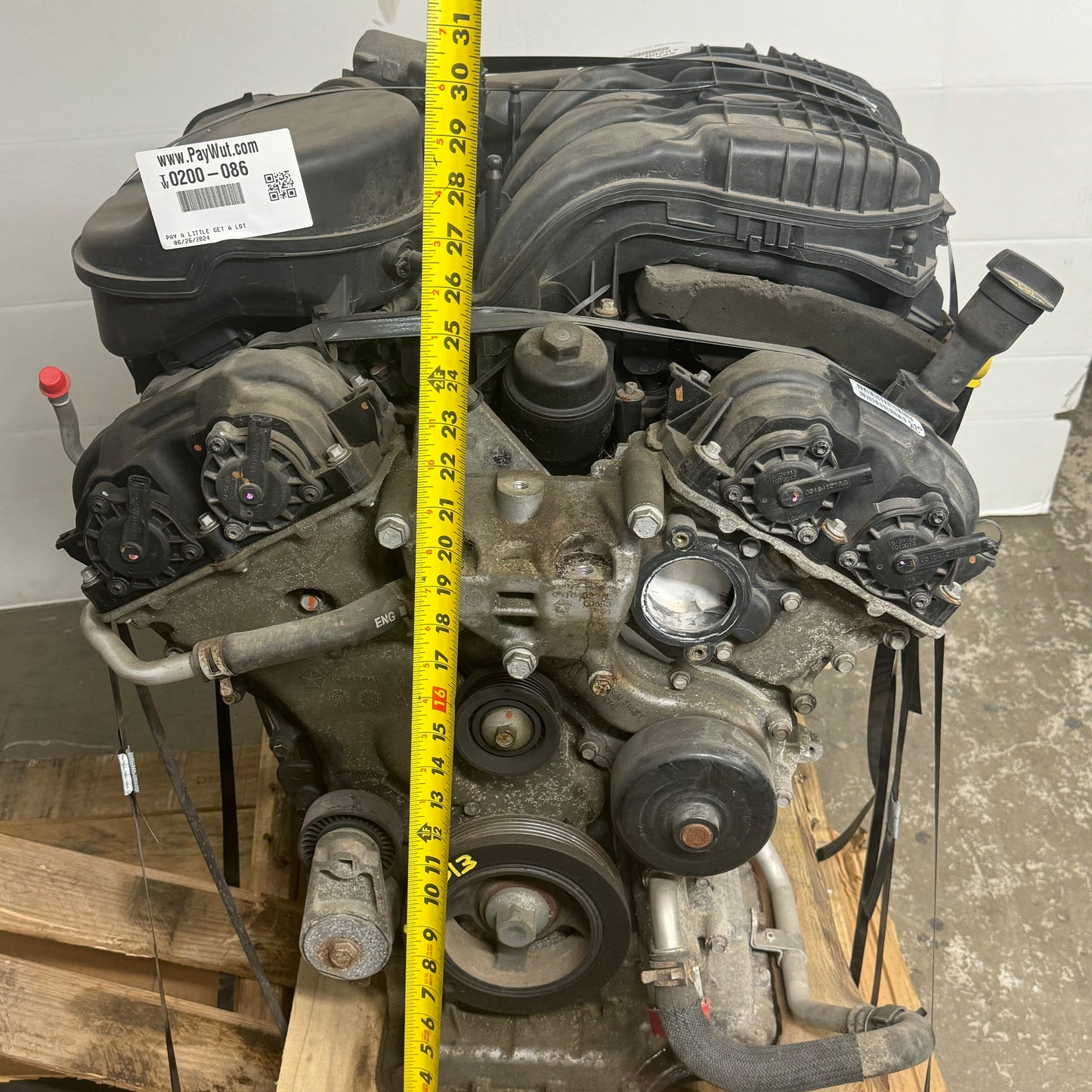 BOSCH 3.6L V6 Engine As-IS P68082646AC