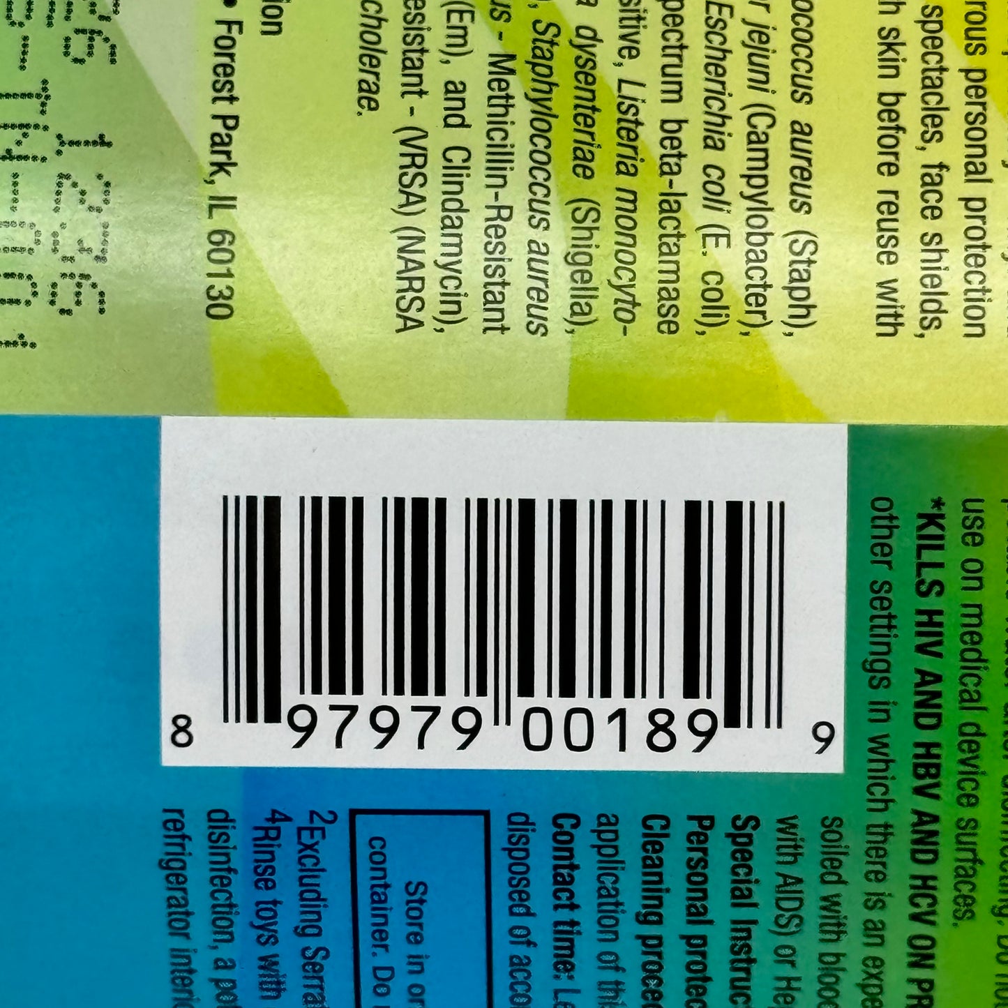 FORCE2(3 PACK,660 WIPES TOTAL) Disinfecting Wipes Effective Against 51 Pathogens