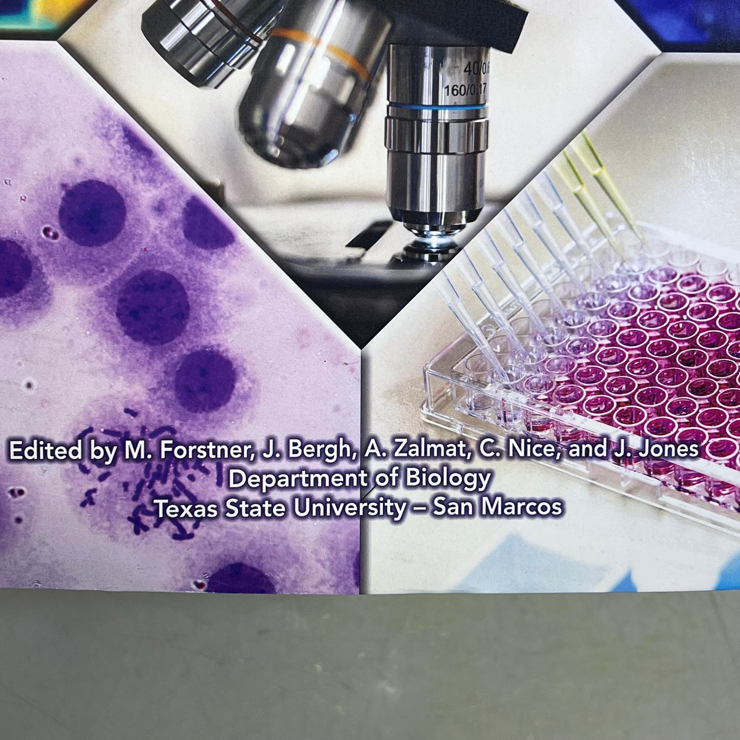 GENETICS 2450 Laboratory Manual Book For Texas State University Spring Of 2024