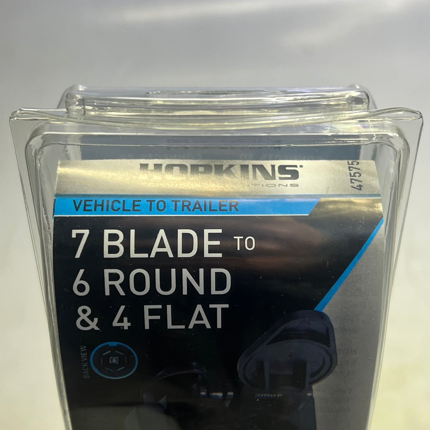 HOPKINS Multi-tow 7 Blade To 6 Round & 4 Flat Adapter (CP Electric Brake) 47575