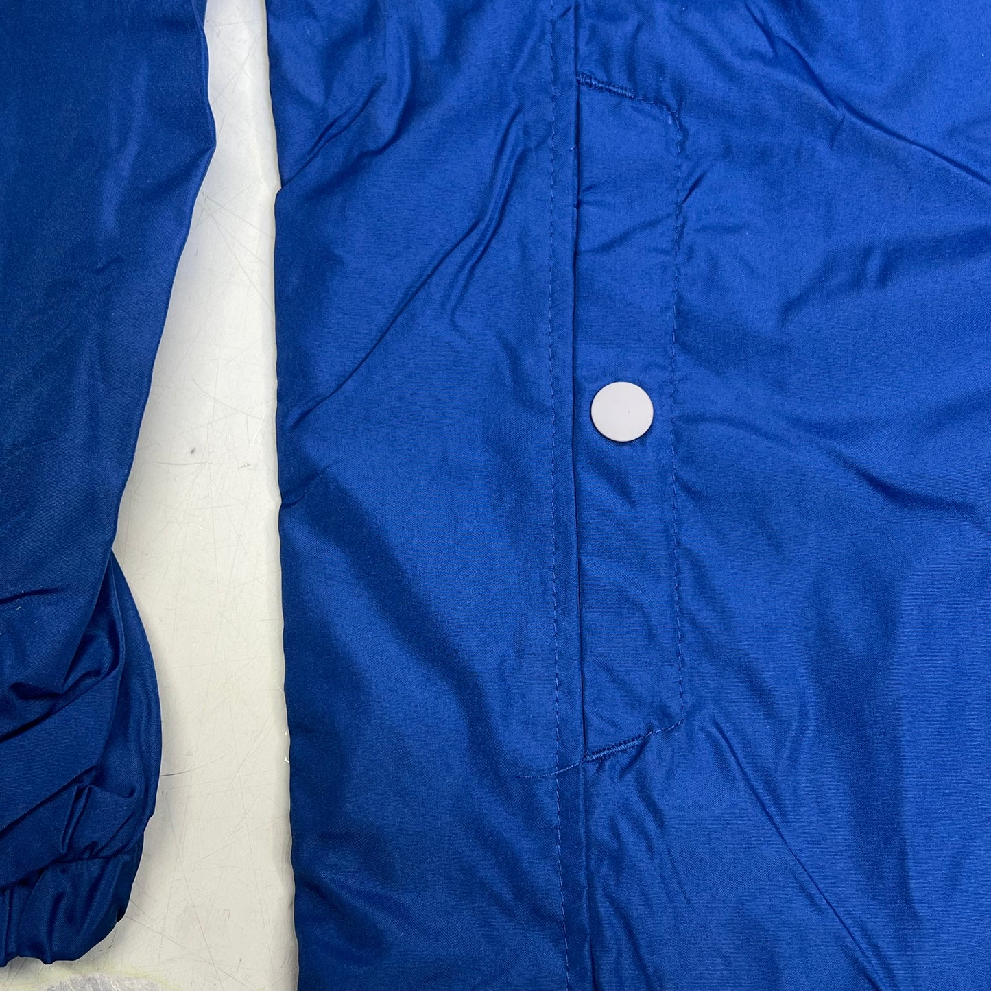 WHALES TAIL PERFORMANCE  Fleece Lined Windbreaker Jacket Boy's Sz 16/18 Blue