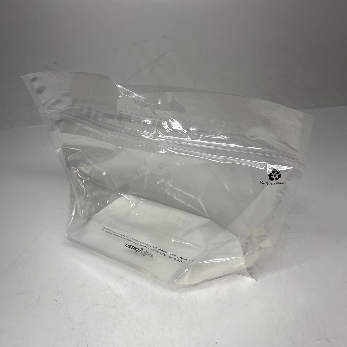 ZA@ RIPE READY Large Box Of Fruit Packing Ziploc Bags W/ Handles 15"x9" Clear