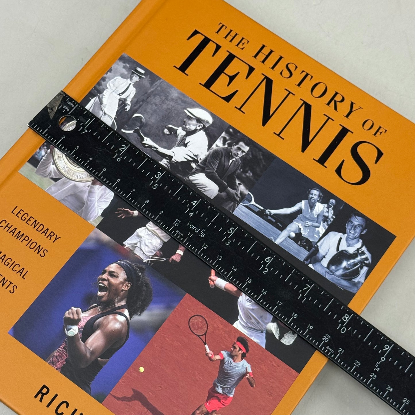 RIZZOLI (Hardcover) The History of Tennis: Legendary Champions Magical Moments Richard Evans (New (Other))
