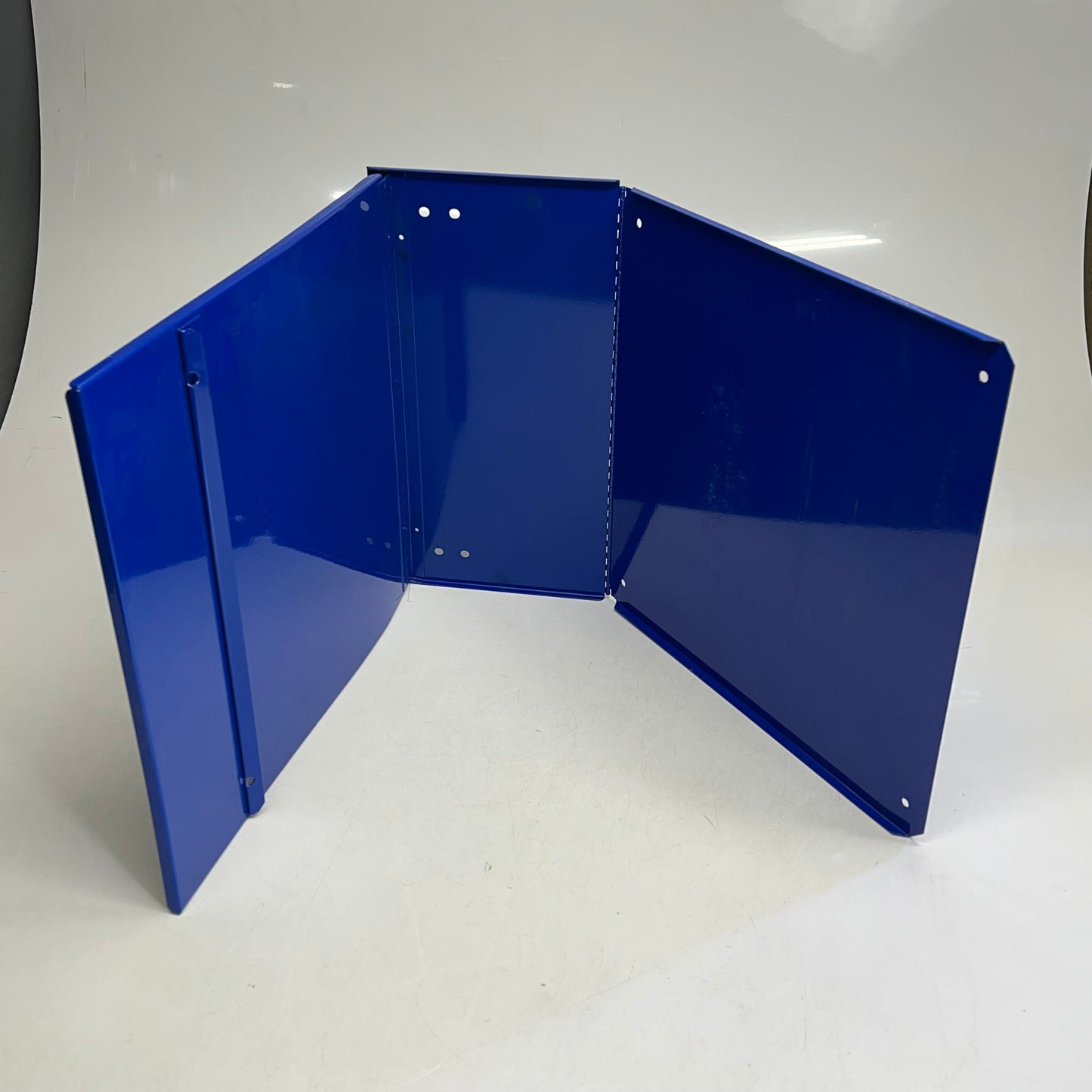 ZA@ Folding Lined Metal Panel 40"x15" Blue/Black