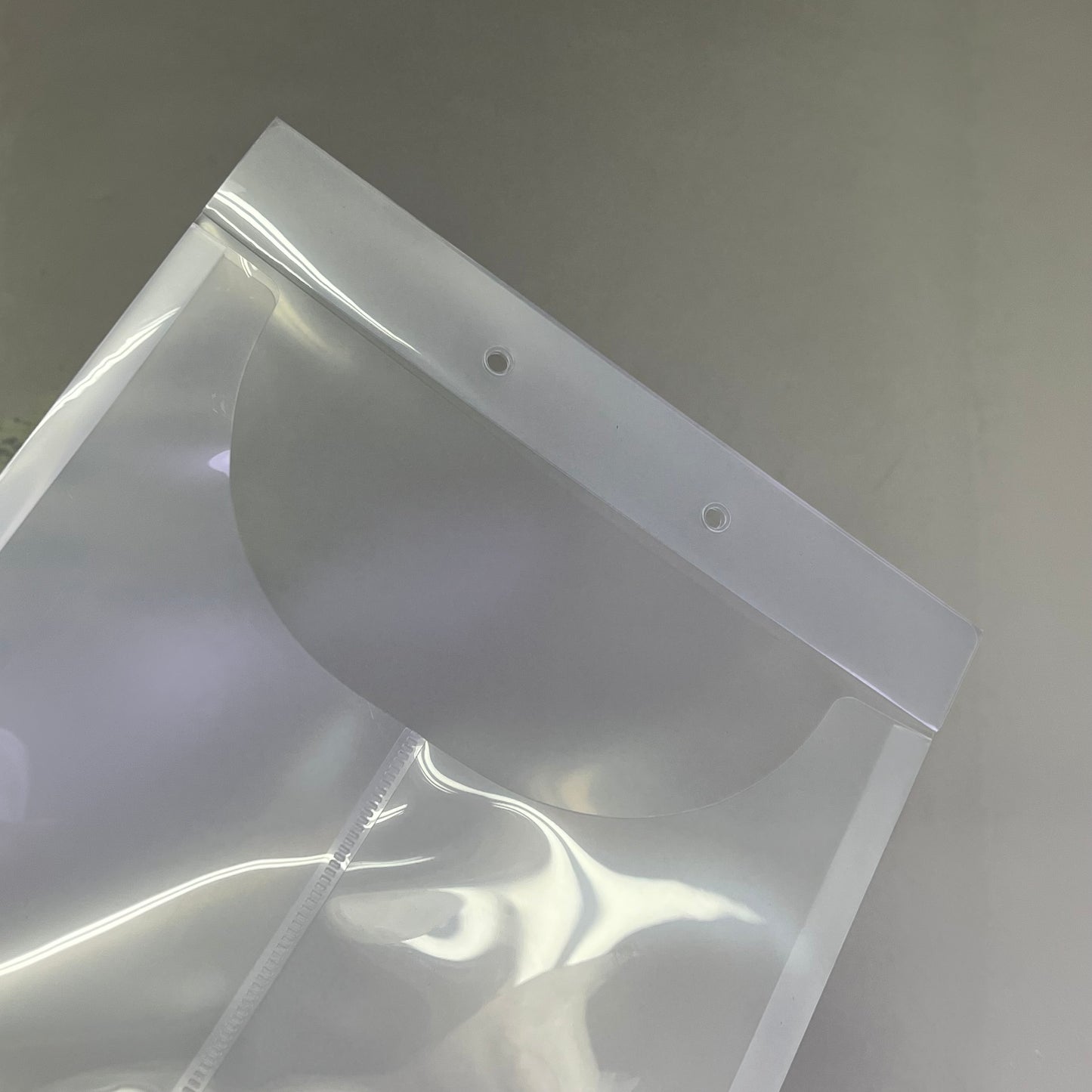 SMEAD (24 PACK) Polypropylene File Retention Jackets Letter/Legal Sz Clear 68191